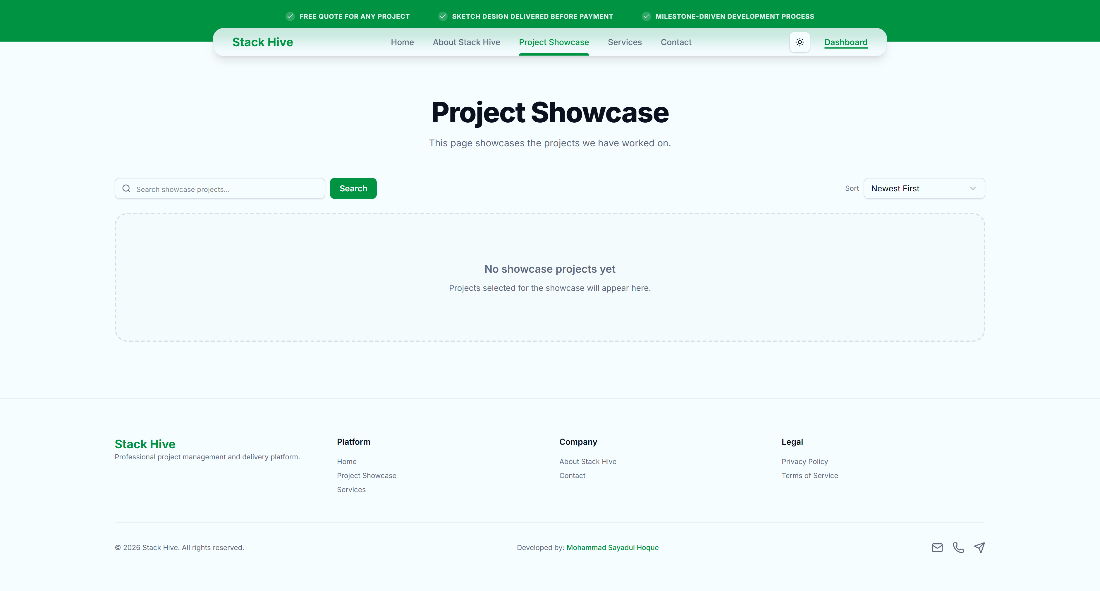 Stack Hive screenshot